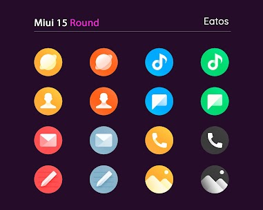 Mi13 Round Icon Pack APK (Patched/Full) 3