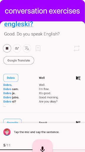 Croatian - Listening Speaking screenshot 3