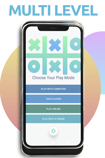 Tic Tac Toe Online- Simple  Minimal XO Game