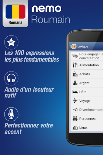 Aperçu de l'application