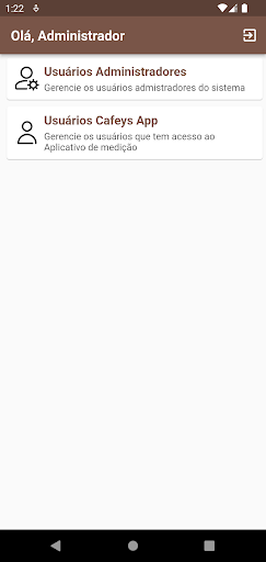 Cafeys Admin Screen 2