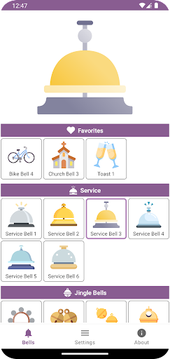 Android application Bellz - Service Bell App screenshort