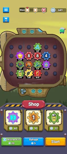 Gear Master:Merge & Fight Game - Screenshot 1