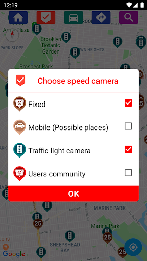 Speed Cameras Radar Screen 3