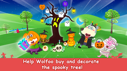 Wolfoo School Halloween Night