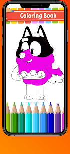 Bluey Coloring Book 2