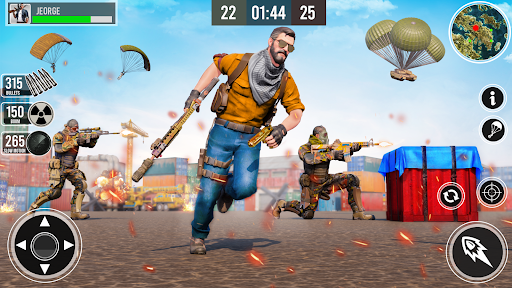 Android application FPS Commando Shooting Games 3d screenshort