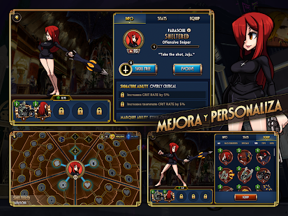 Skullgirls: RPG de Lucha Screenshot