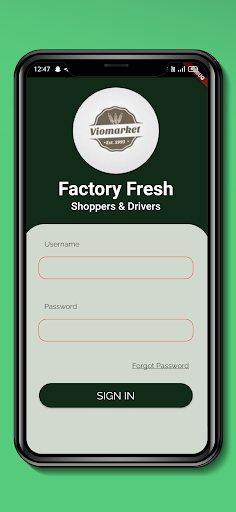 Android application Allish Shopper screenshort