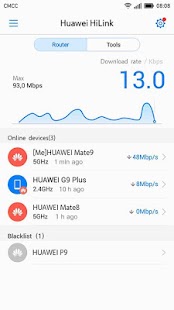 Huawei HiLink (Mobile WiFi) Screenshot