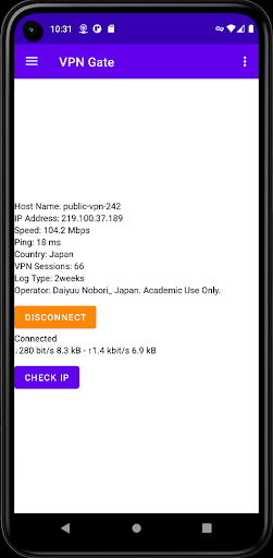 VPN Gate Client apkpoly screenshots 17