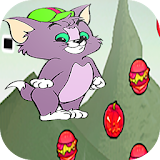 jumping tom cat icon