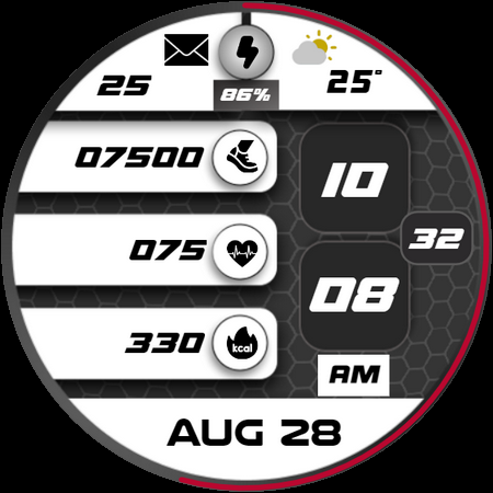 MAHO013 Wear OS Watch Face screenshot 21