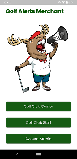 Golf Alerts Admin Screenshot 2 - AppWisp.com