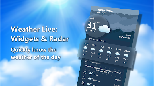 Weather Live: Widgets & Radar