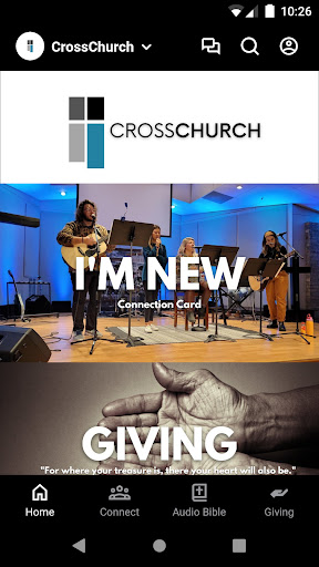 Android application Cross Church - Norman screenshort