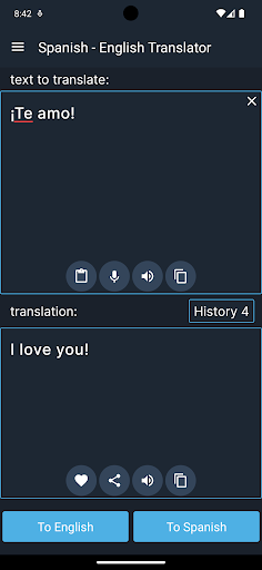 App screenshot