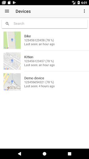Android application Trakkit: GPS Tracker screenshort