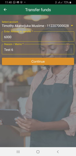 MCBL Mobile Banking Screen 2