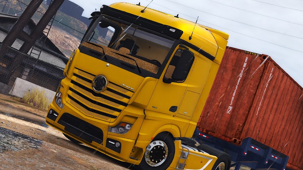 Jogo de caminhão - Euro Truck Driver Plus cargo 9800 APK + Mod (Unlimited money) para Android