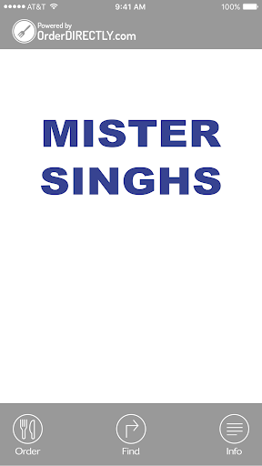 Android application Mister Singhs, Galashiels screenshort
