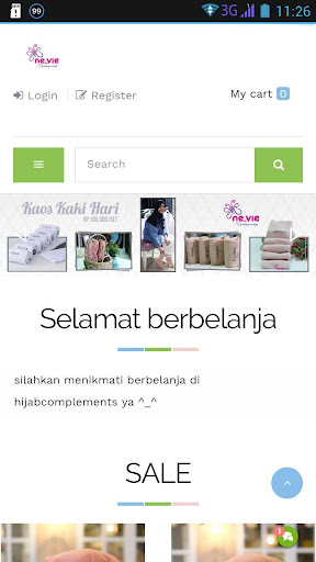 Android application Muya By Nevie screenshort