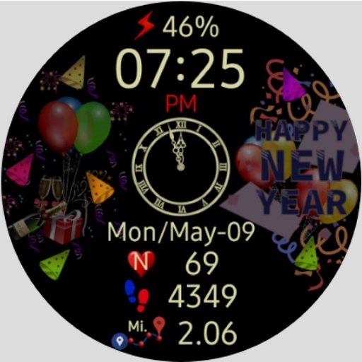 New Year Celebrations Screen 2
