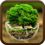 2018HD Green Nature Cartoon Theme for android free Apk