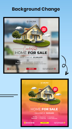 Emblem: Flyer & Poster Maker Screen 3