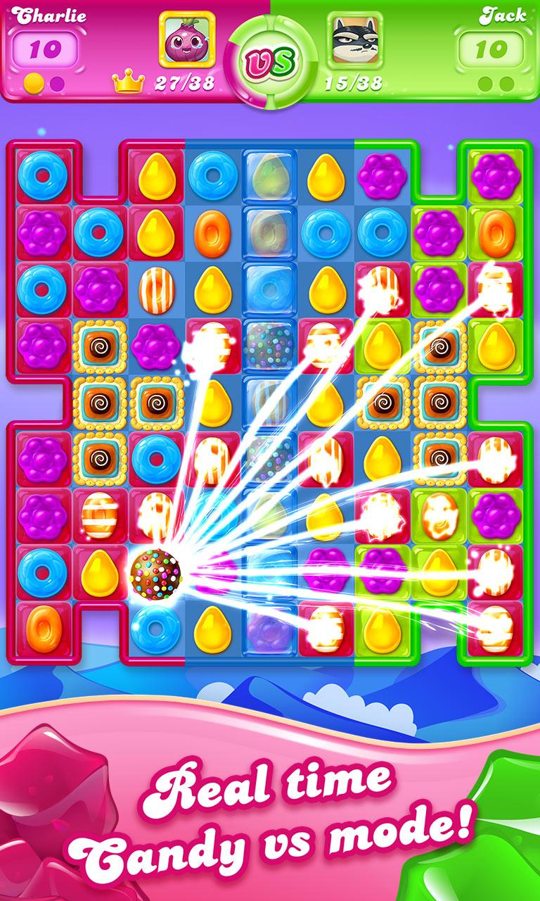Android application Candy Crush Jelly Saga screenshort