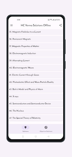 HC Verma Solutions Offline Screen 2