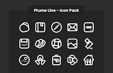 Plume Line - Icon Packのおすすめ画像5