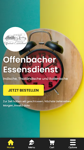 Android application Offenbacher Essensdienst screenshort