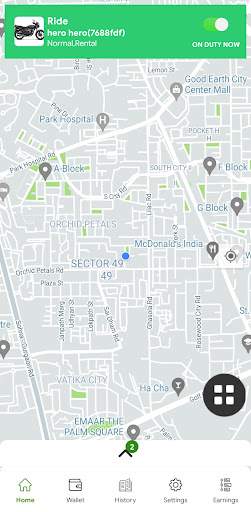 NarXpress Driver Screen 2