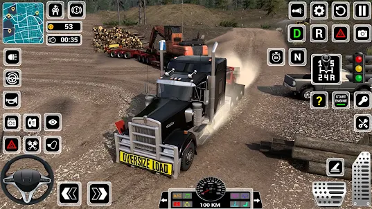 US-Lastwagen-Simulator-Spiel