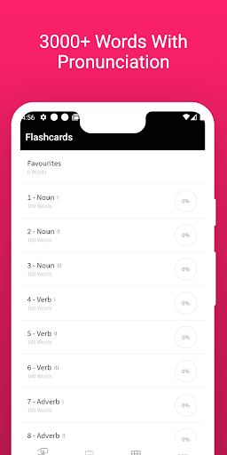 Practice Spanish Turkish Words Screen 3