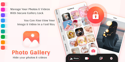 Android application Gallery - Photo Album & Videos screenshort
