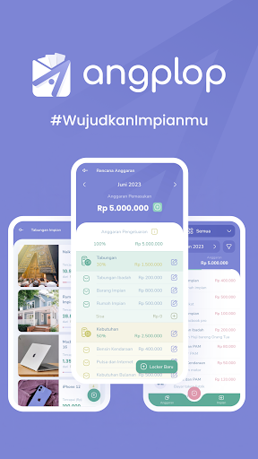 Android application Angplop: Mengatur Keuangan screenshort