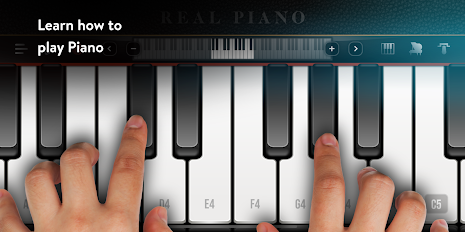 Real Piano: teclado eletrônico poster 6