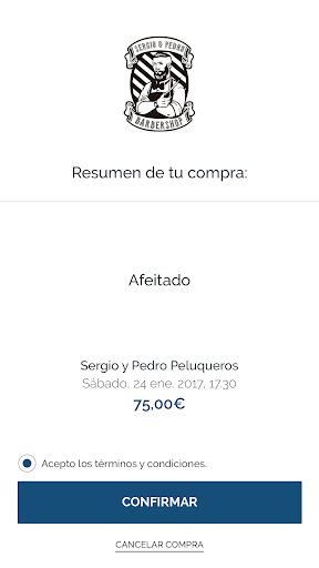 Android application Barba Negra BCN screenshort