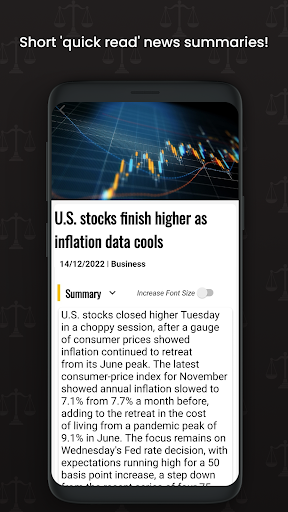 Balanced News Summary Screen 3