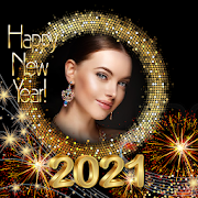 New Year 2021 Photo Frames , 2021 Greetings Wishes