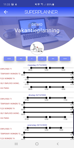 Superplanner Screen 3