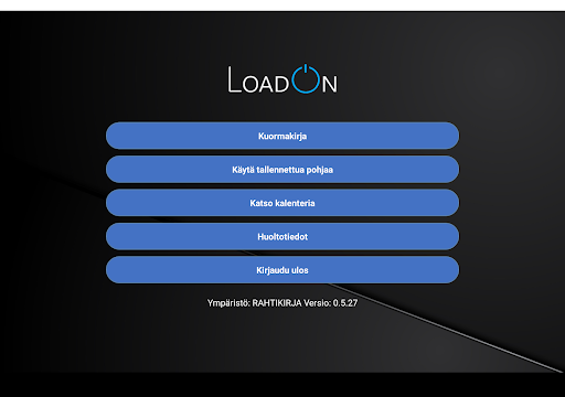 Android application LoadOn screenshort