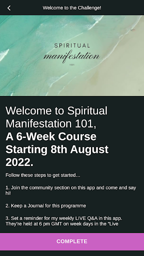 Spiritual Manifestation 101 Screen 3