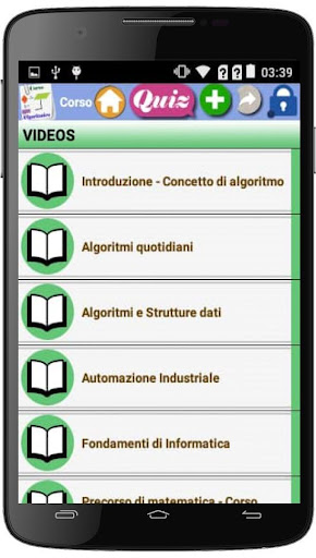 Corso Algoritmico e Algoritmo Screen 3