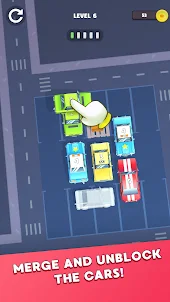 Traffic Jam Puzzle: Merge Cars