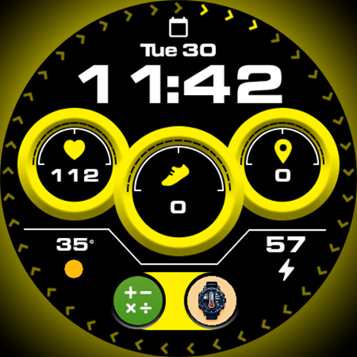 Sporty Dial - Watch face Logo