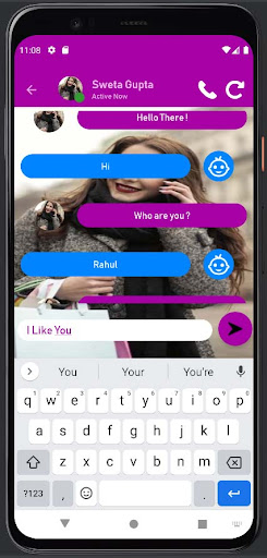 Ladki Se Baat Karne Wala Apps Screen 2