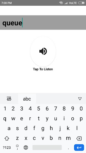 Correct Spelling Check App Screen 3